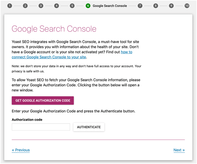 Google Search Console