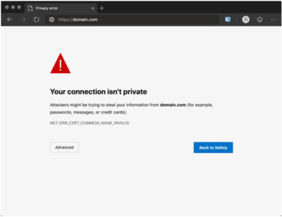 How to fix your connection is not private error? 24x7WPSupport Blog