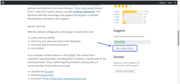 view support form