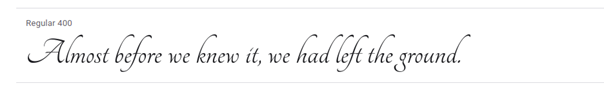 Tangerina Best Cursive Fonts