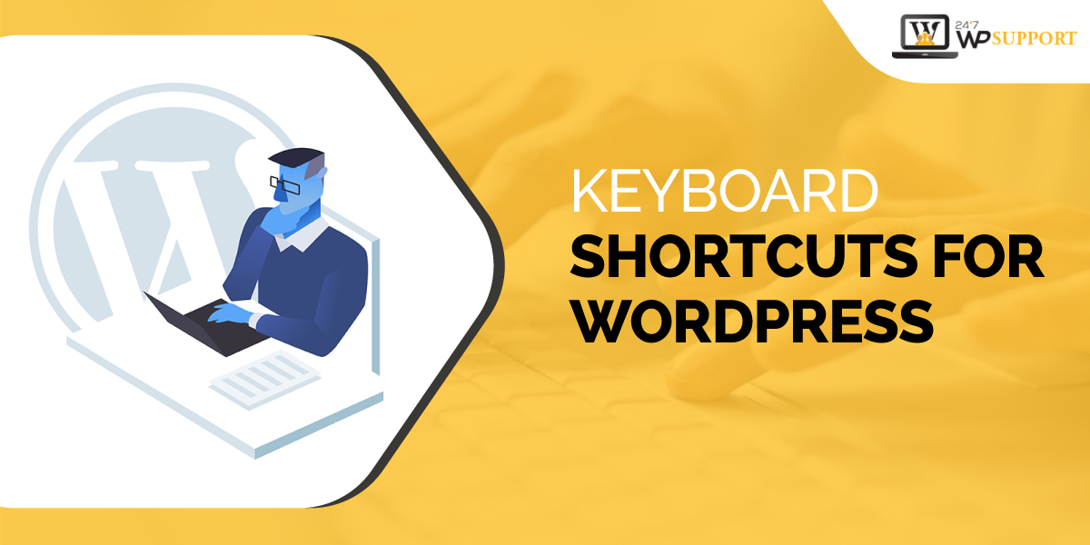 WordPress keyboard shortcuts