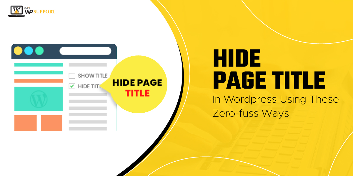 hide page title in wordpress
