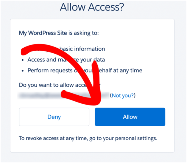 allow Access