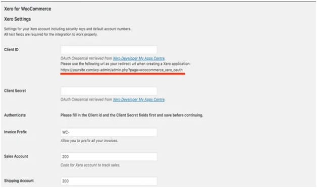 Xero for woocommerce Xero for woocommerce