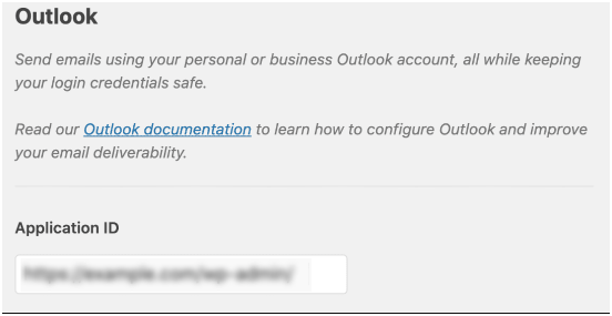 outlook documentation