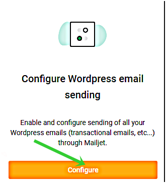 Configure Wordpress email