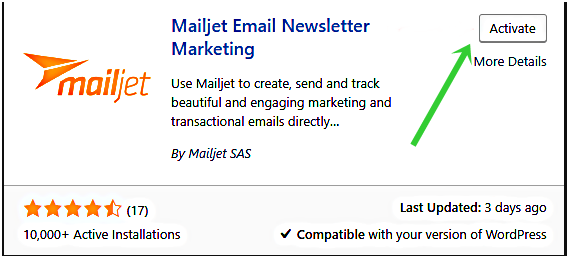 Mailjet Email newsletter Marketing activate Mailjet Email newsletter Marketing activate