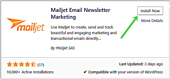 Mailjet Email newsletter Marketing