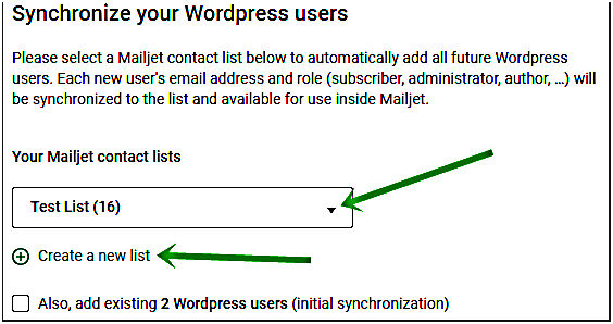 Synchronize your wordpress