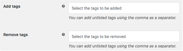 add tags add tags