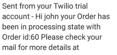 twilio trial