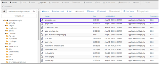 plugged file plugged file