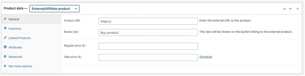 Products Data