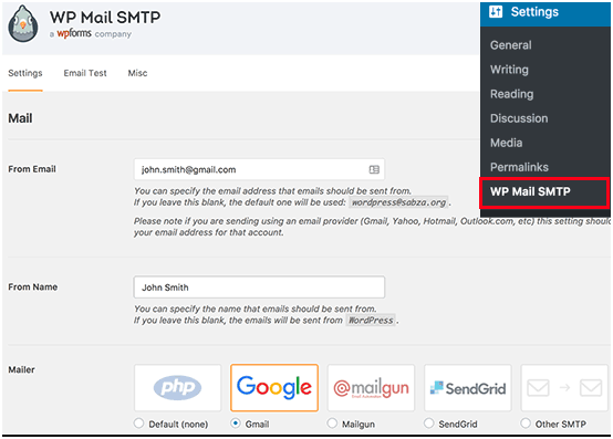 WP Mail SMTP WP Mail SMTP