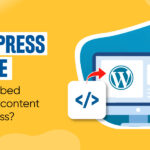 WordPress iFrame and How to embed Video and content in WordPress?
