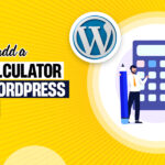 add a cost calculator for a WordPress website