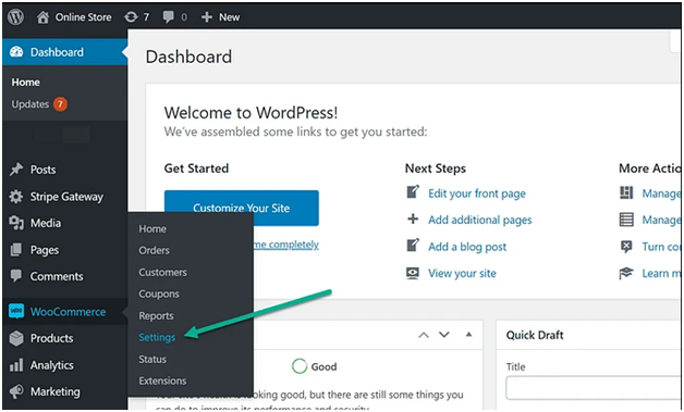 WooCommerce Settings WooCommerce Settings