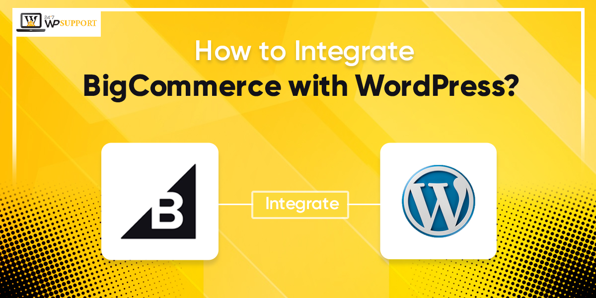 integrate BigCommerce with WordPress 