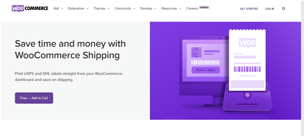 WooCommerce Shipping services