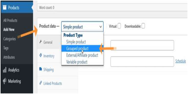 Grouped Product Grouped Product