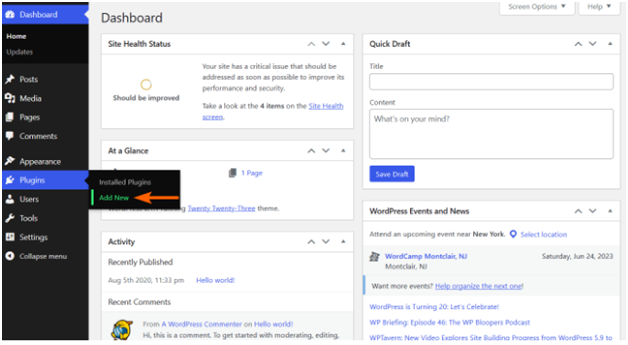 Plugin Dashboard Plugin Dashboard
