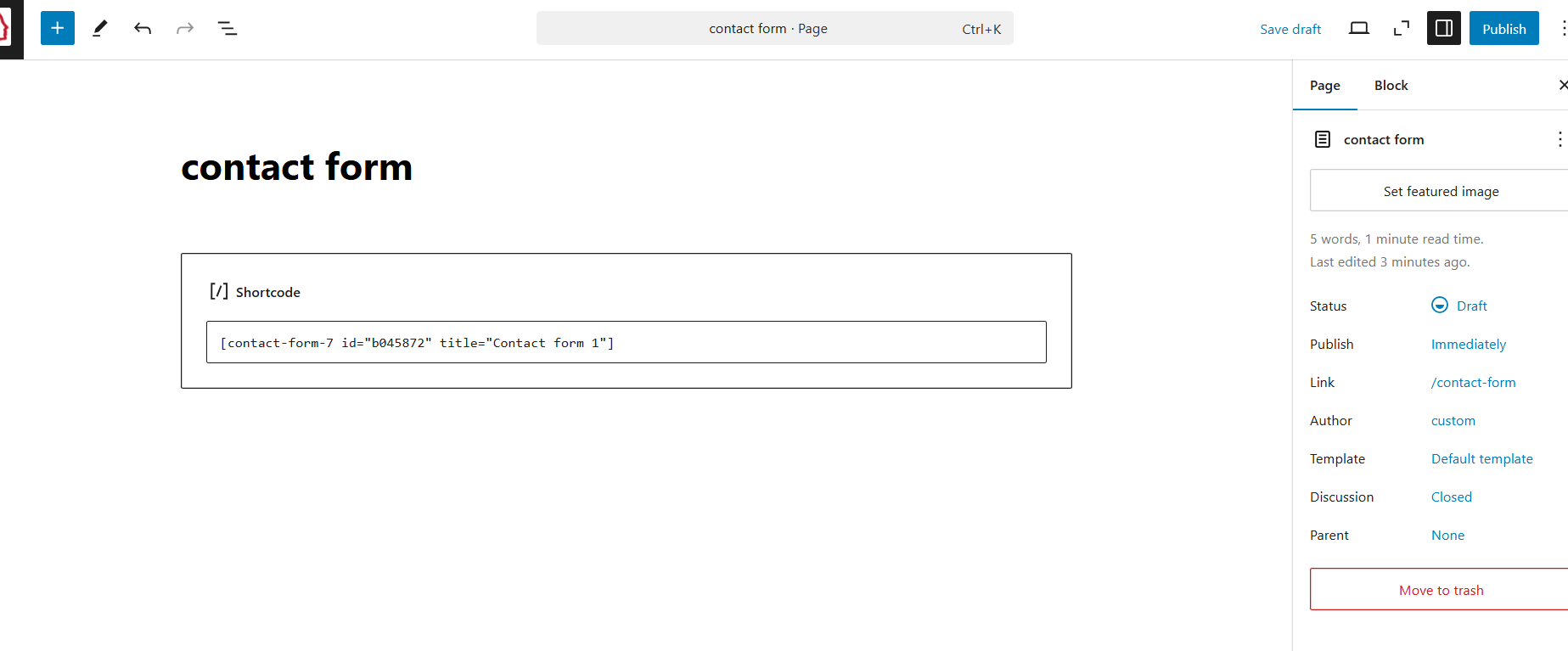 How to add contact form in wordpress (Step by Step)