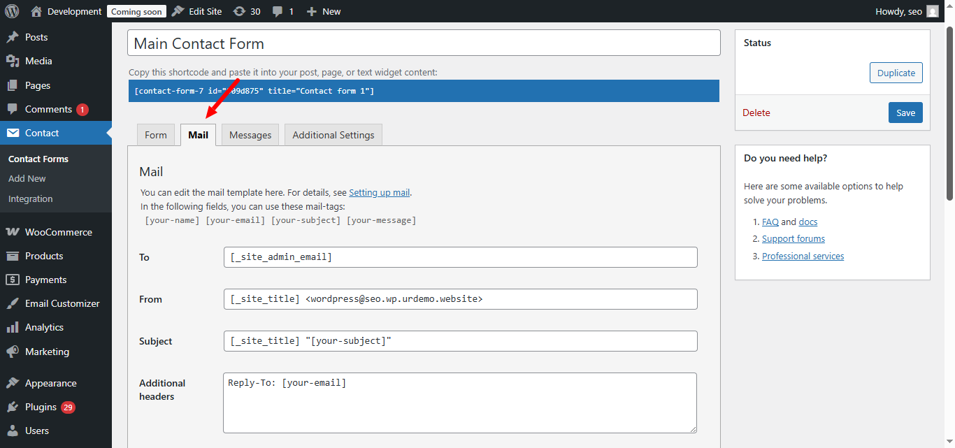 How to Configure Contact Form 7 In WordPress(For Beginners)