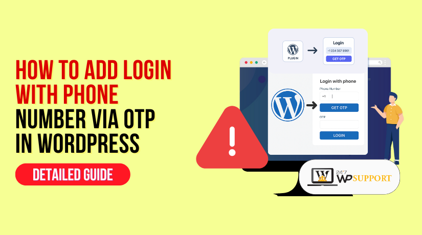 How to Add Login with Phone Number via OTP in WordPress