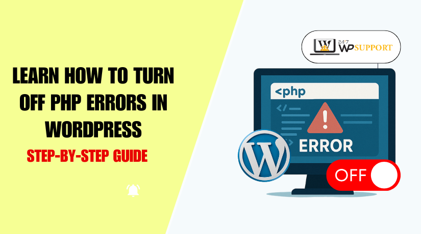 how to turn off php errors in wordpress