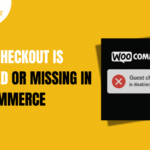Guest checkout is disabled or missing in Woocommerce