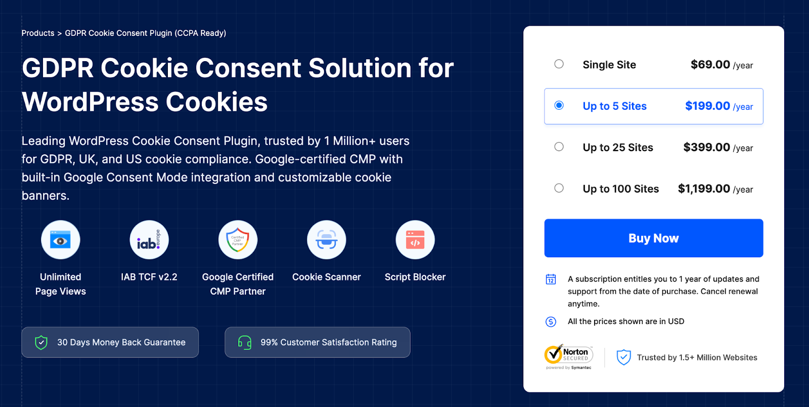 GDPR Cookie Consent GDPR Cookie Consent