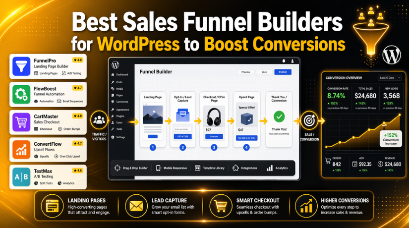 Best Sales Funnel Builders for WordPress