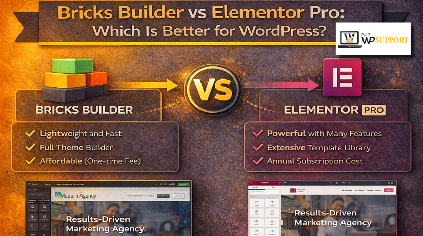 Bricks Builder vs Elementor Pro