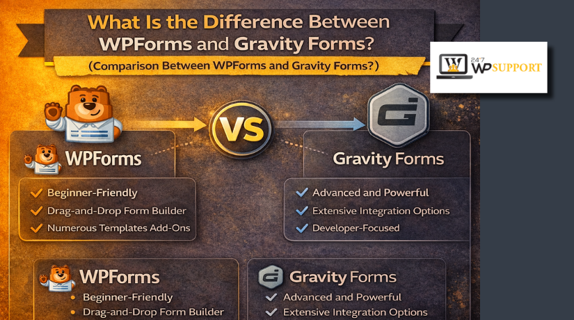 Difference Between WPForms and Gravity Forms
