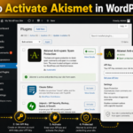 How to Activate Akismet in WordPress