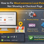 WooCommerce Local Pickup Not Showing