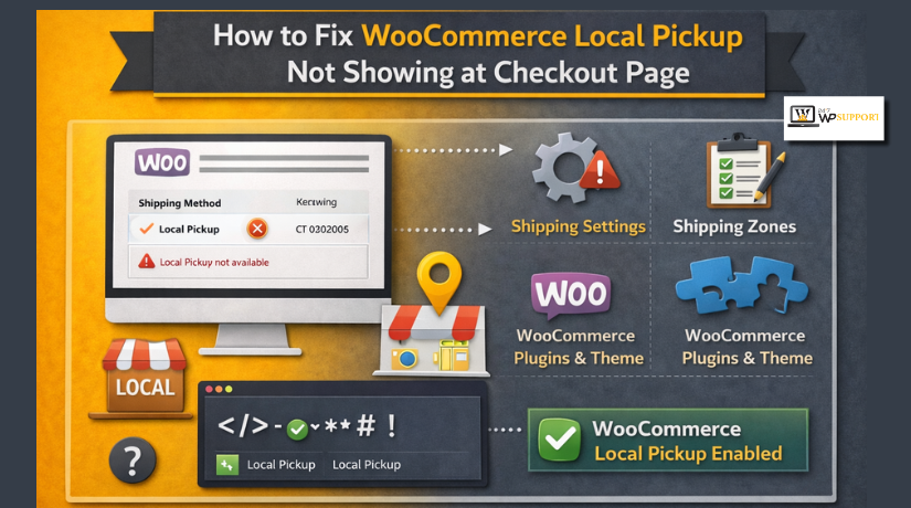 WooCommerce Local Pickup Not Showing