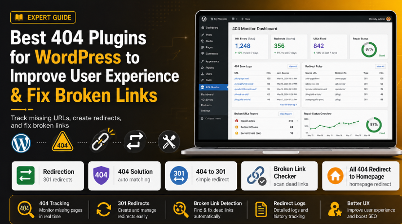 404 Plugins for WordPress