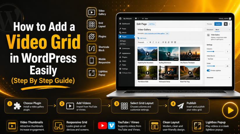 Add a Video Grid in WordPress