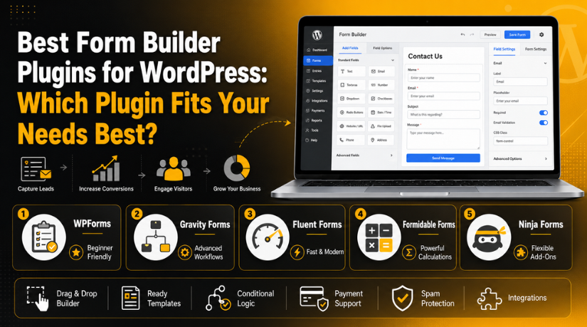 Best Form Builder Plugins for WordPress