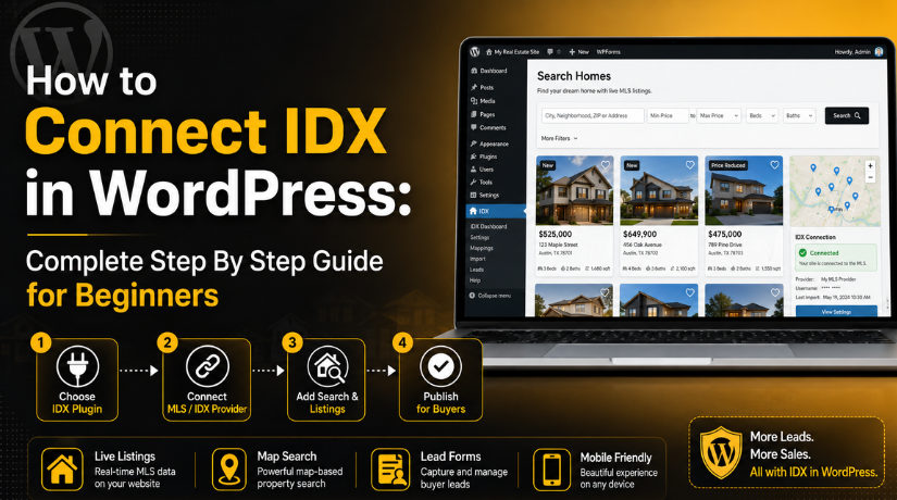 Connect IDX in WordPress