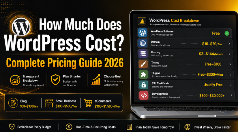 How Much Does WordPress Cost