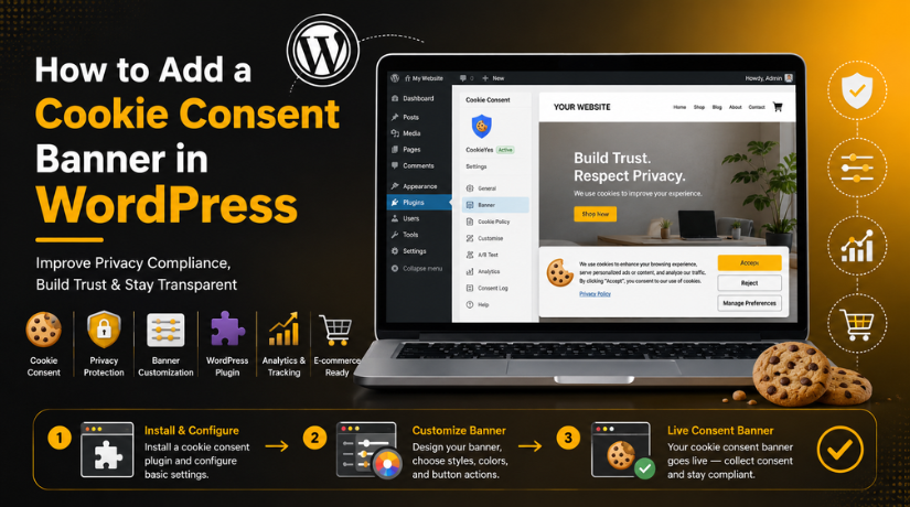 How to Add a Cookie Consent Banner