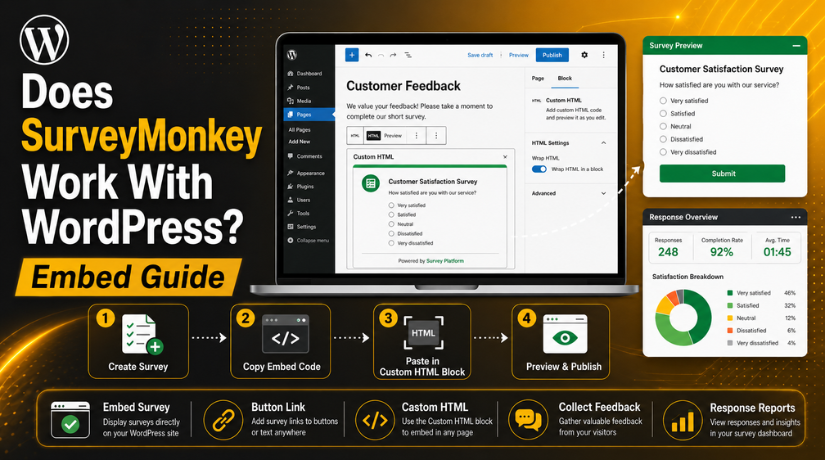 SurveyMonkey Work With WordPress