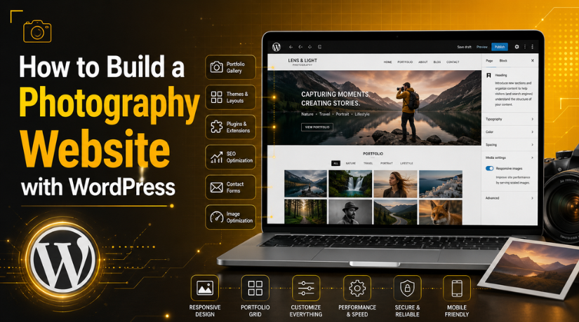 Build a Photography Website with WordPress