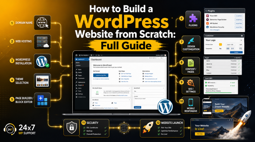 Build a WordPress Website from Scratch