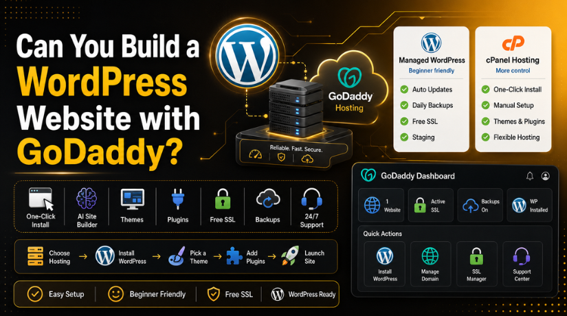 Build a WordPress Website with GoDaddy