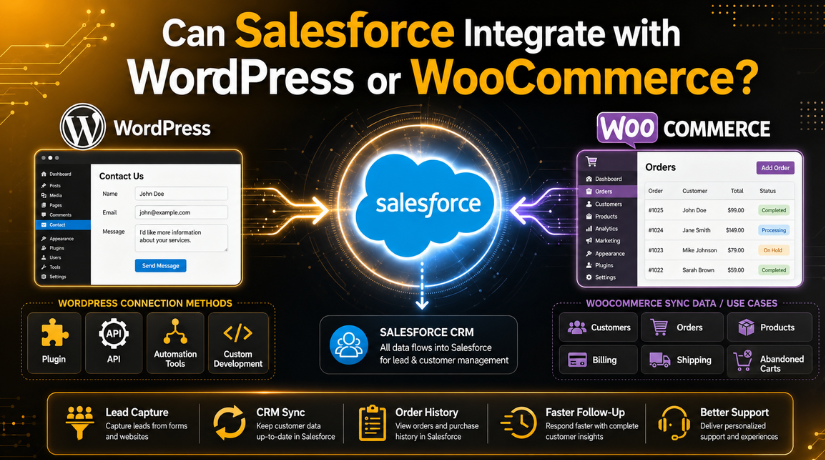 Can Salesforce Integrate with WordPress
