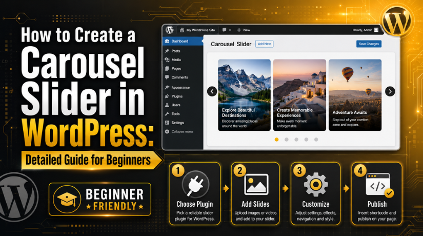 Create a Carousel Slider in WordPress