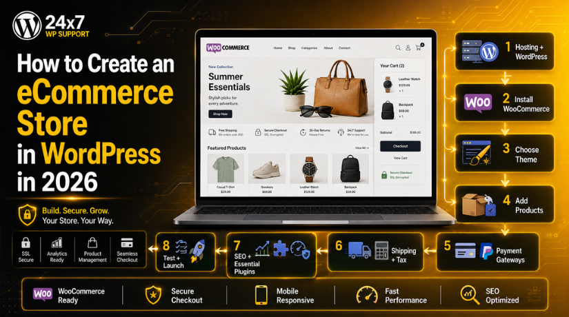 Create an eCommerce Store in WordPress in 2026